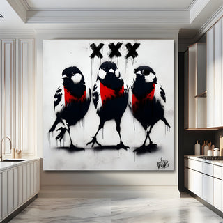 Three Little Birds Ajax Amsterdam van Hans Breuker
