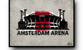 Johan Cruijff ArenA – Graffiti Stencil Art (Amsterdam Arena)