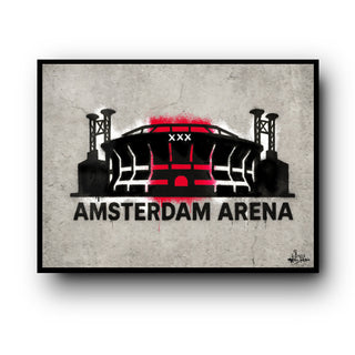 Johan Cruijff ArenA – Graffiti Stencil Art (Amsterdam Arena)