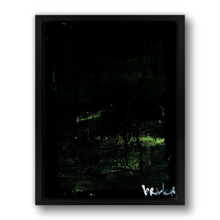 Zwarte abstracte kunst