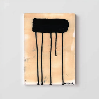 Beige abstracte kunst