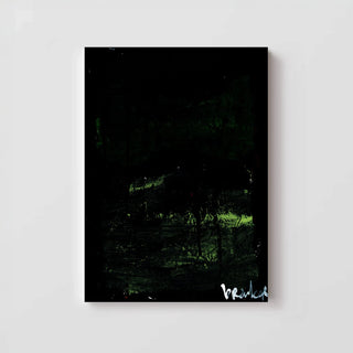 Groene abstracte kunst