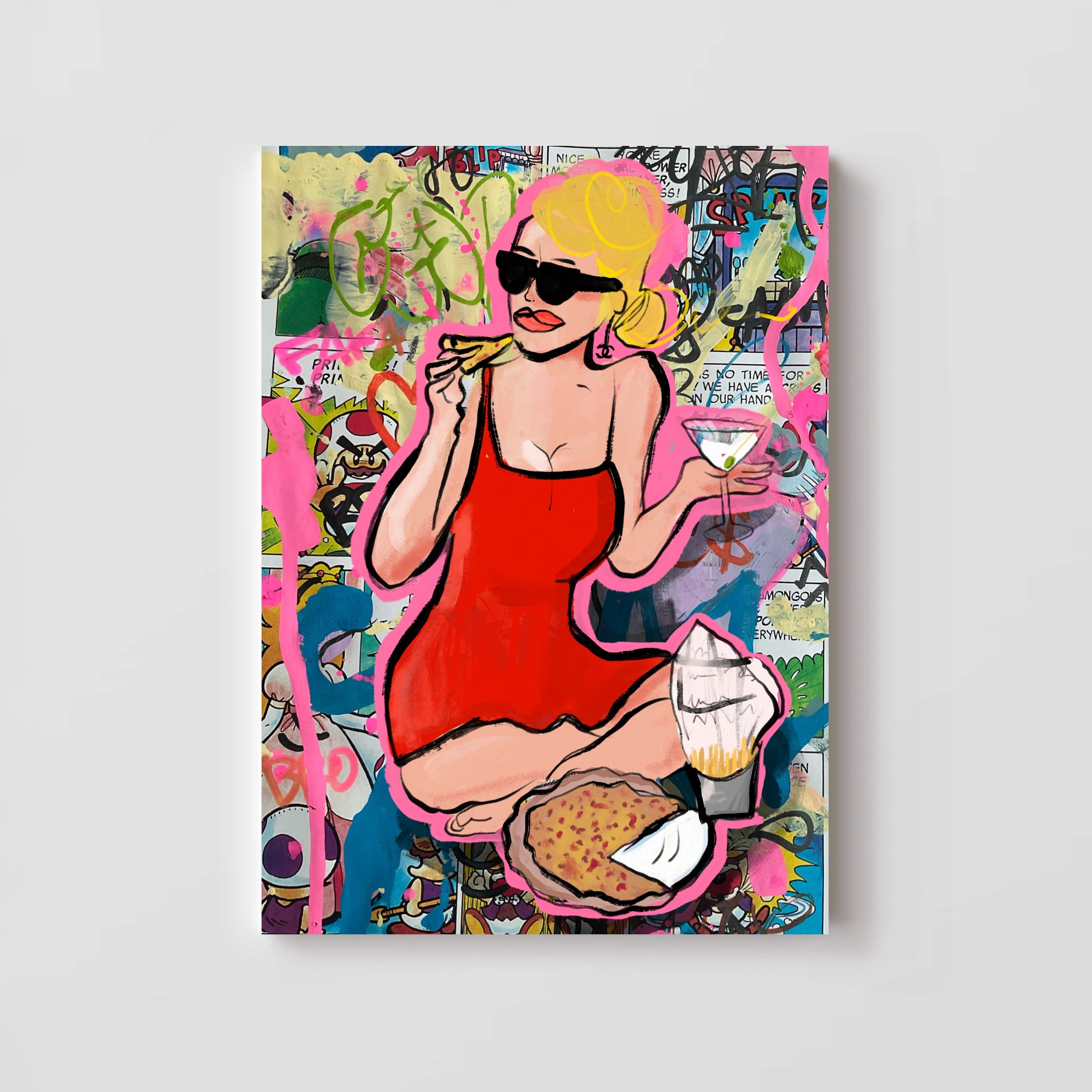 No milk, champagne, please
