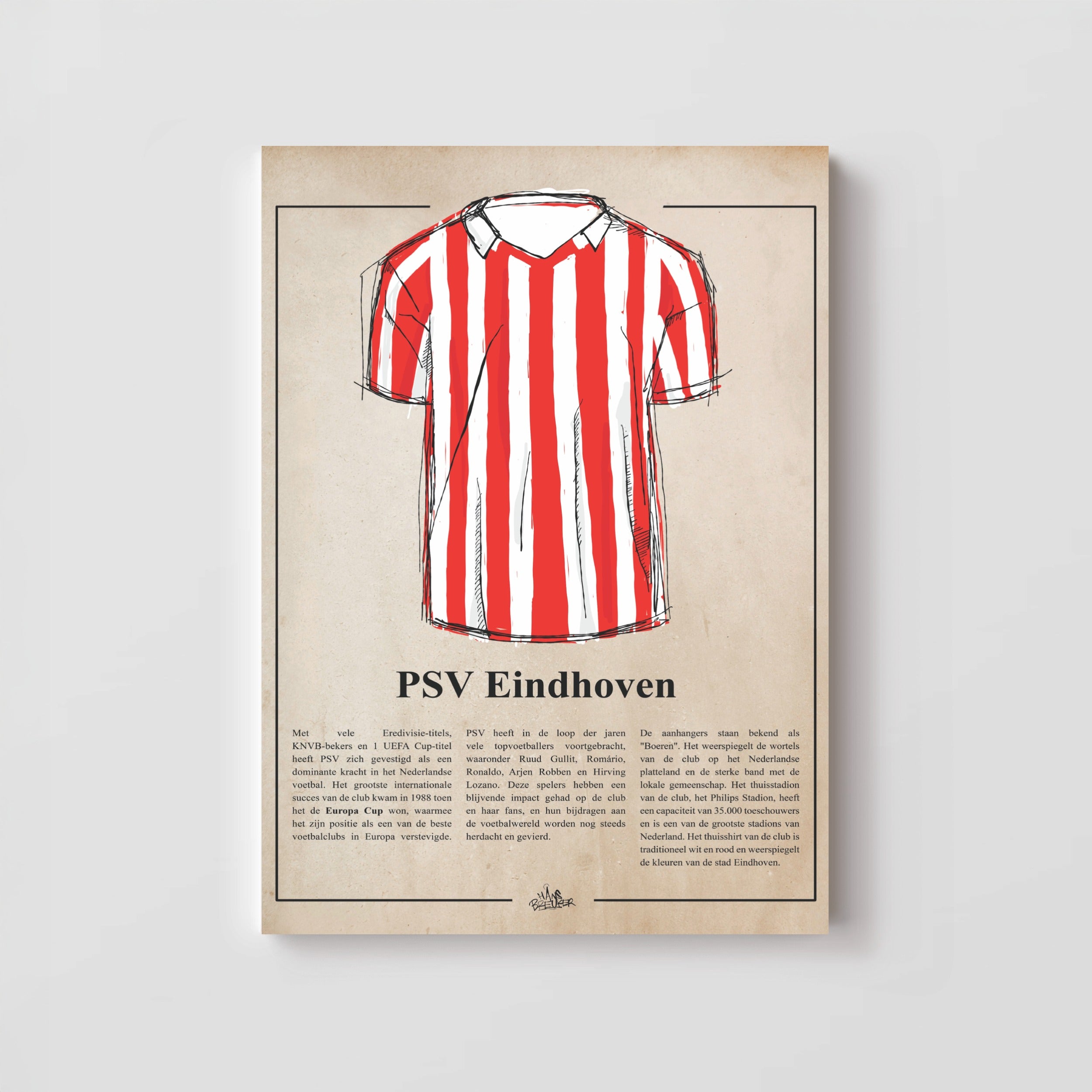 PSV shirt art
