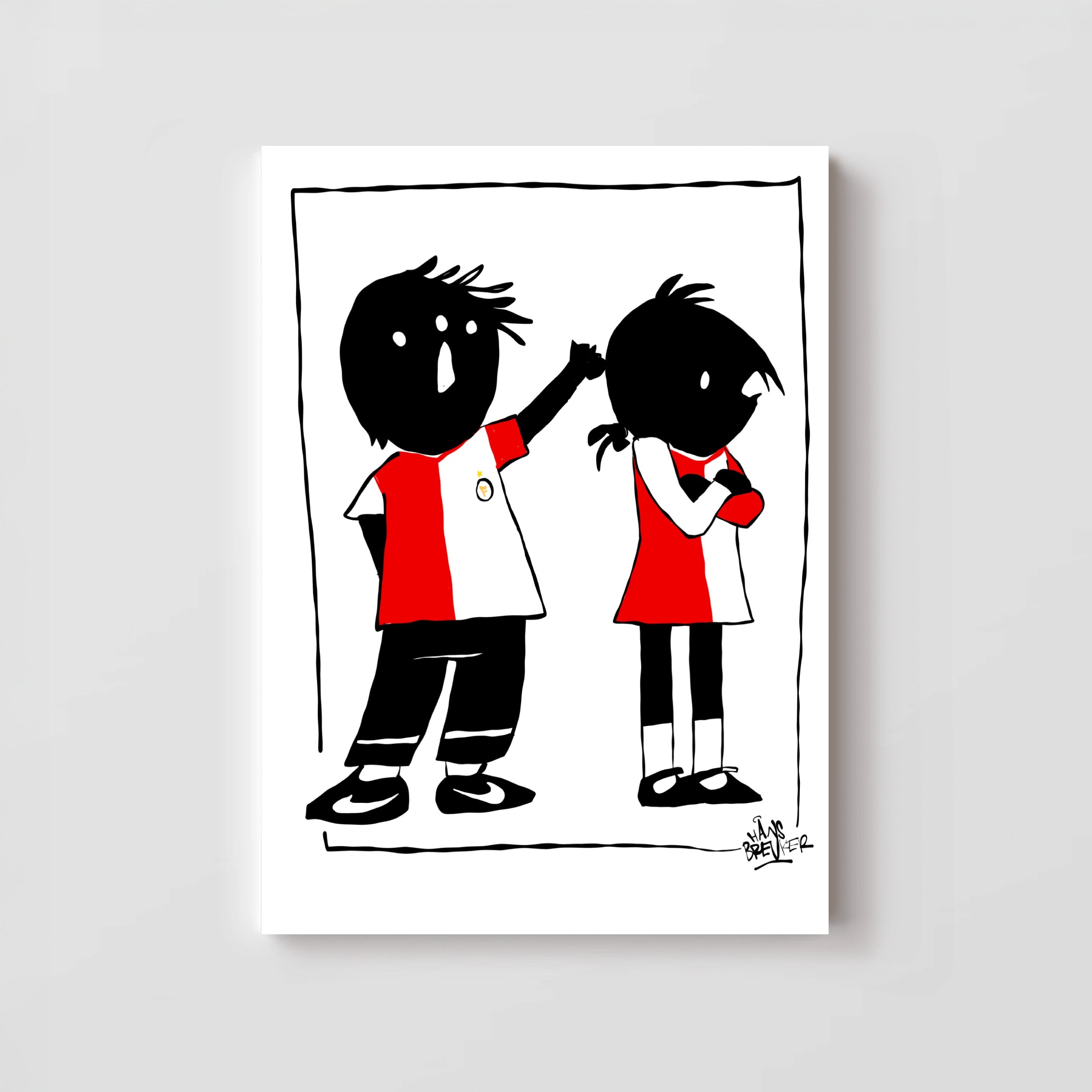 Jap en Jinneke Rotterdam fans parodie