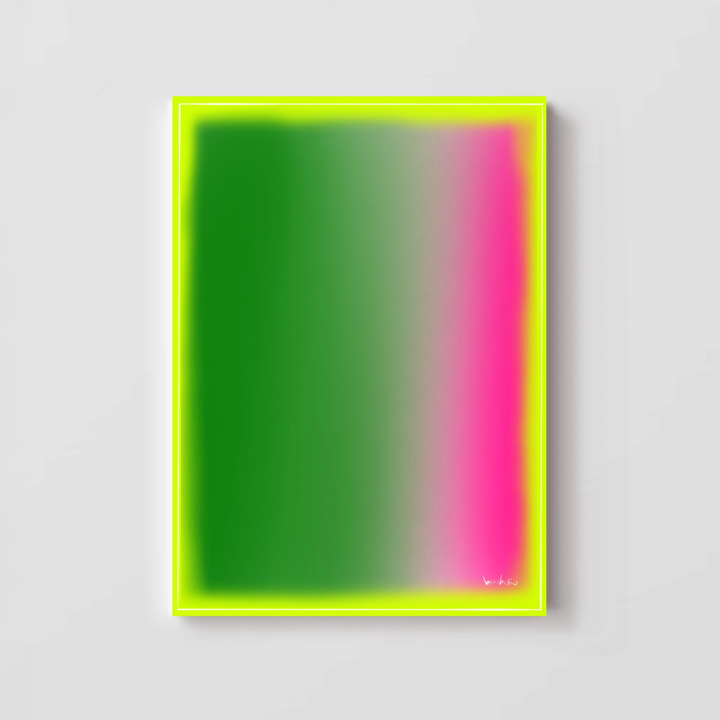 Vibrating glow into a vortex of joy