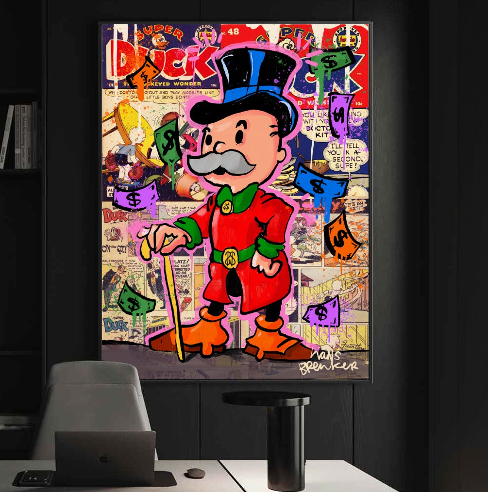 Comic cash Mr Monops