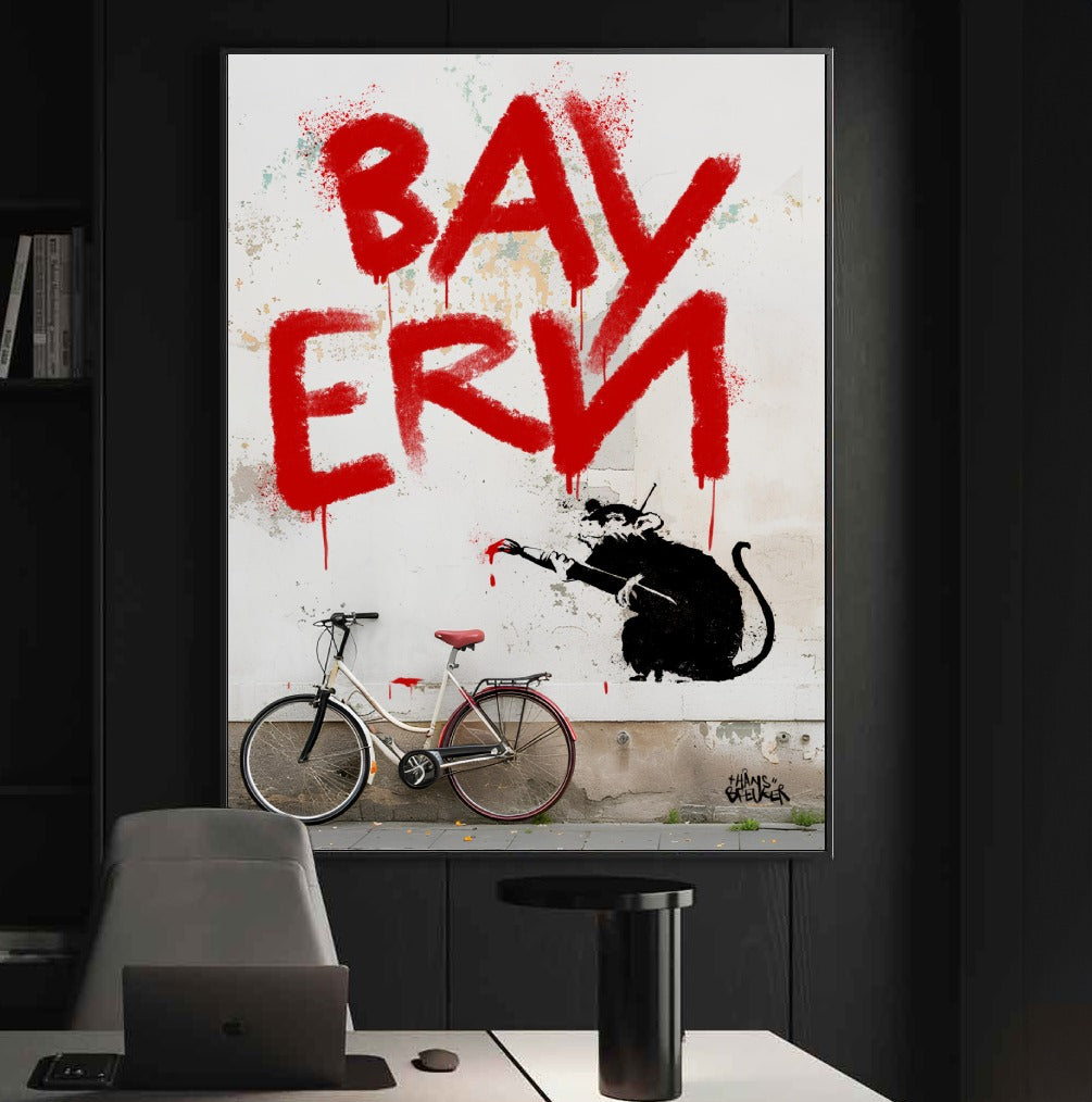 Streetart bayern Banksy