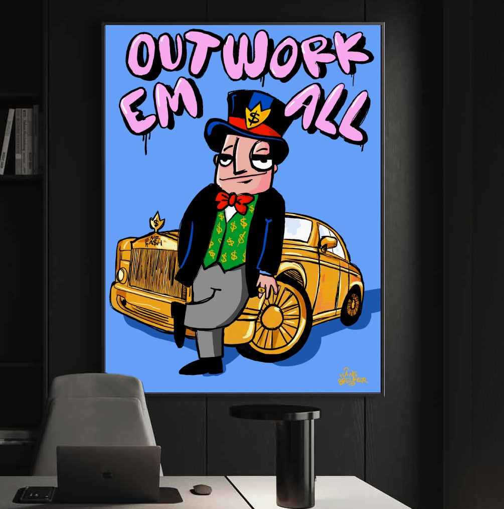 Outwork em 'All Rolls Royce Style. Mr Cash