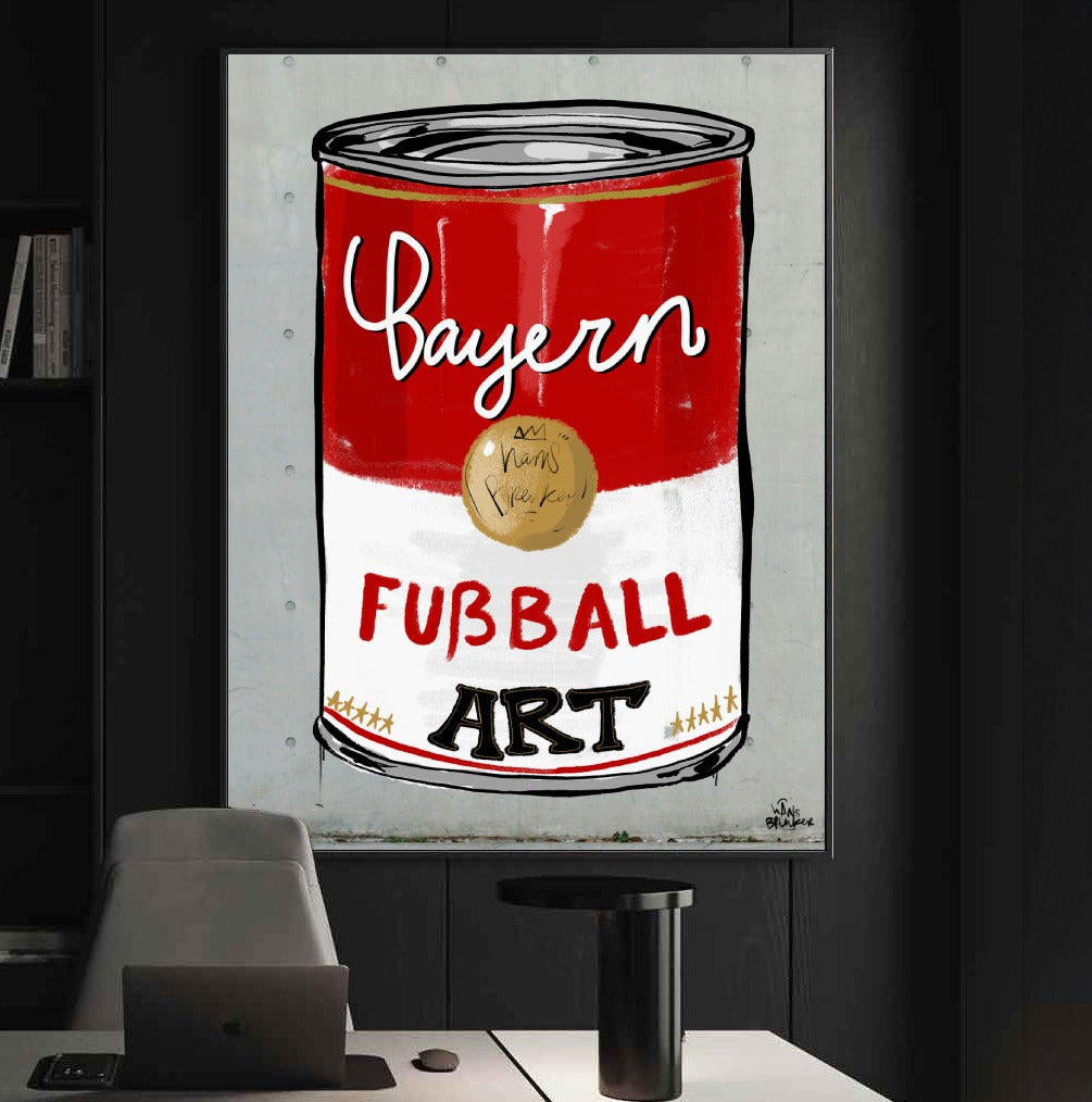Bayern fuBball pop art
