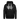 Hoodie Fier en Koen witte letters - houtskool