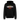 Hoodie WZAWZDB. - zwart