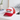 Amsterdam peukie Ajax kunst pet. Zwart - wit/rood