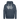 Hoodie Fier en Koen witte letters - jeansblauw