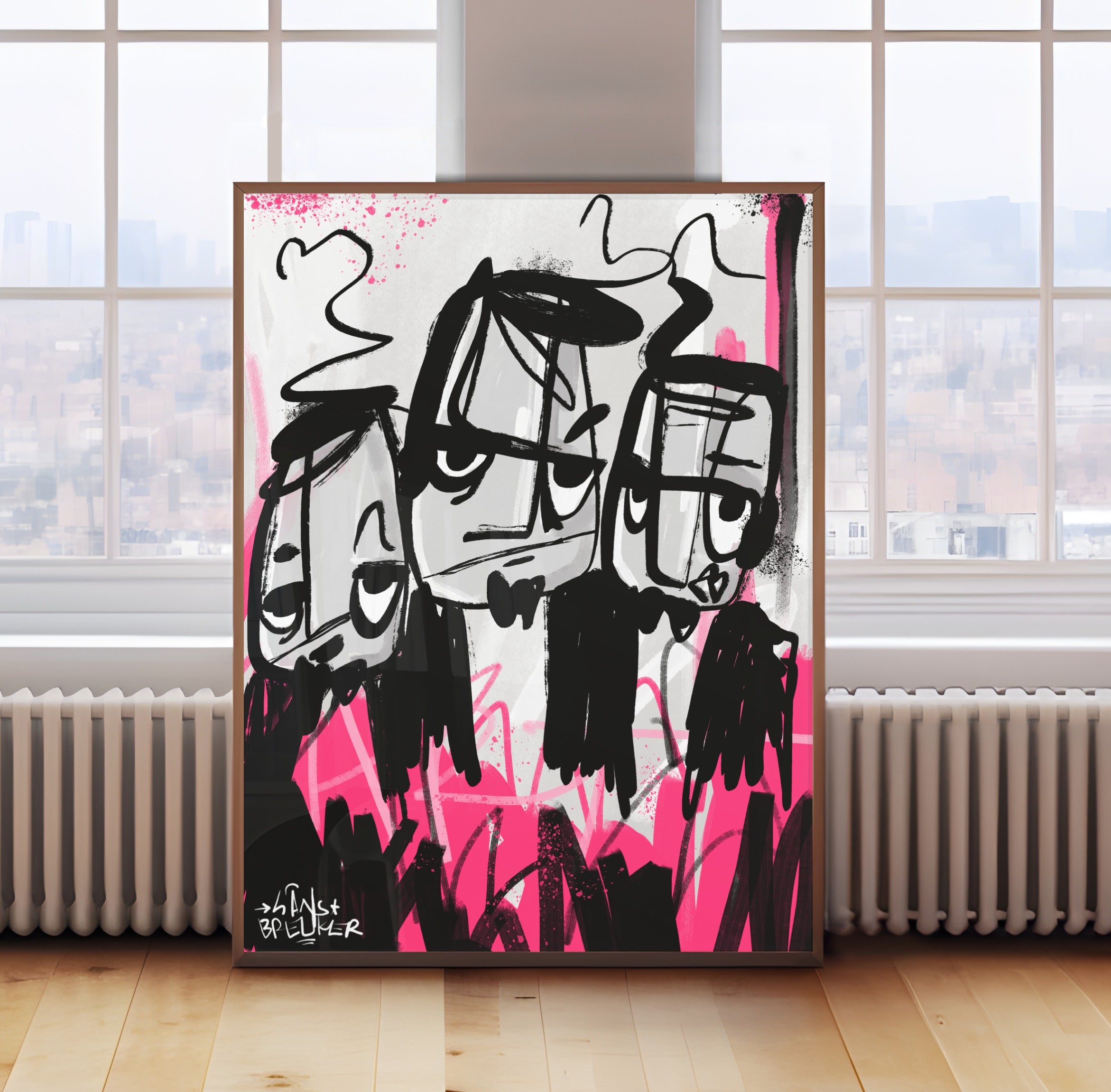Abstract bad boys