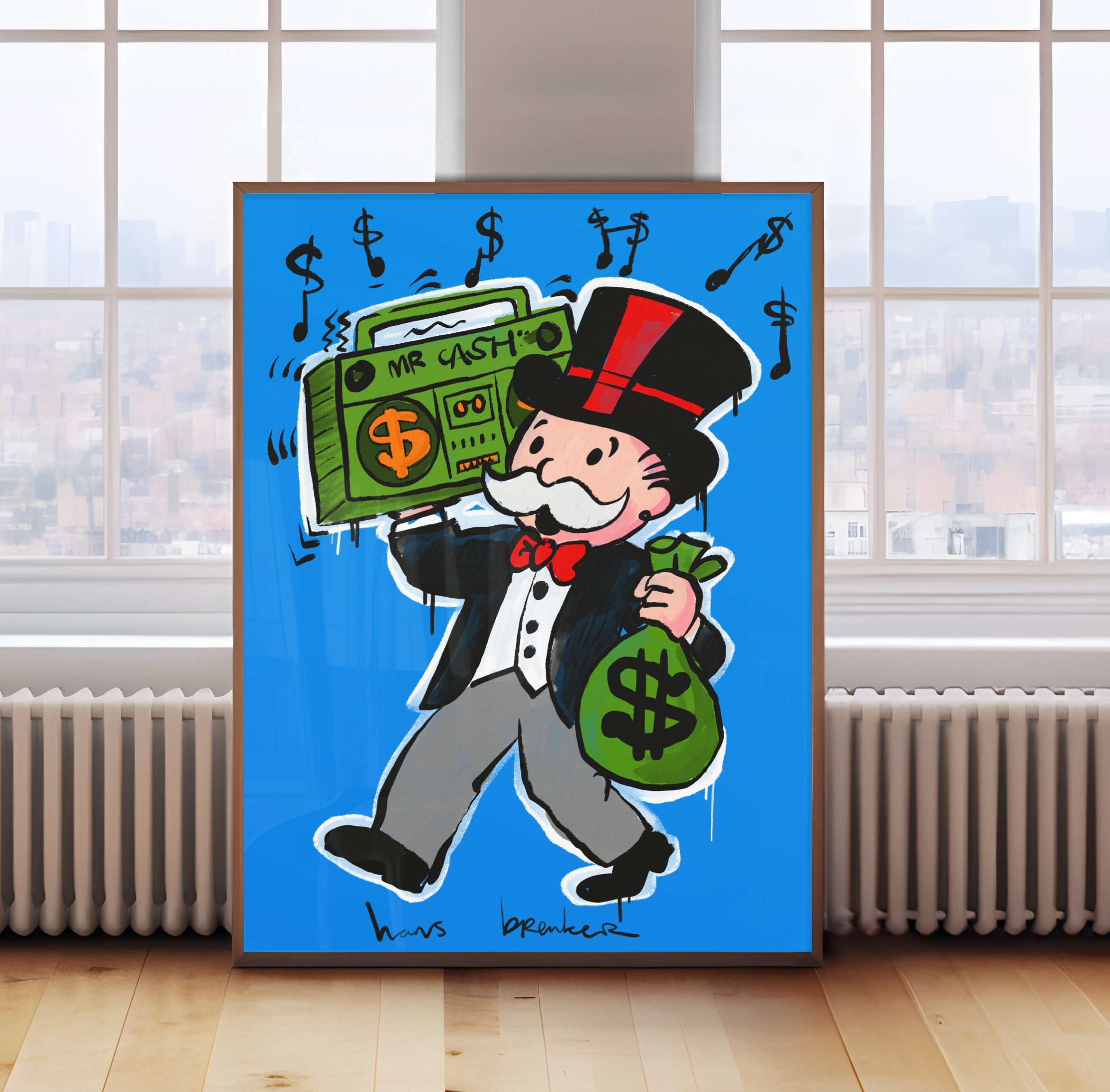 Boombox cash mr Monops