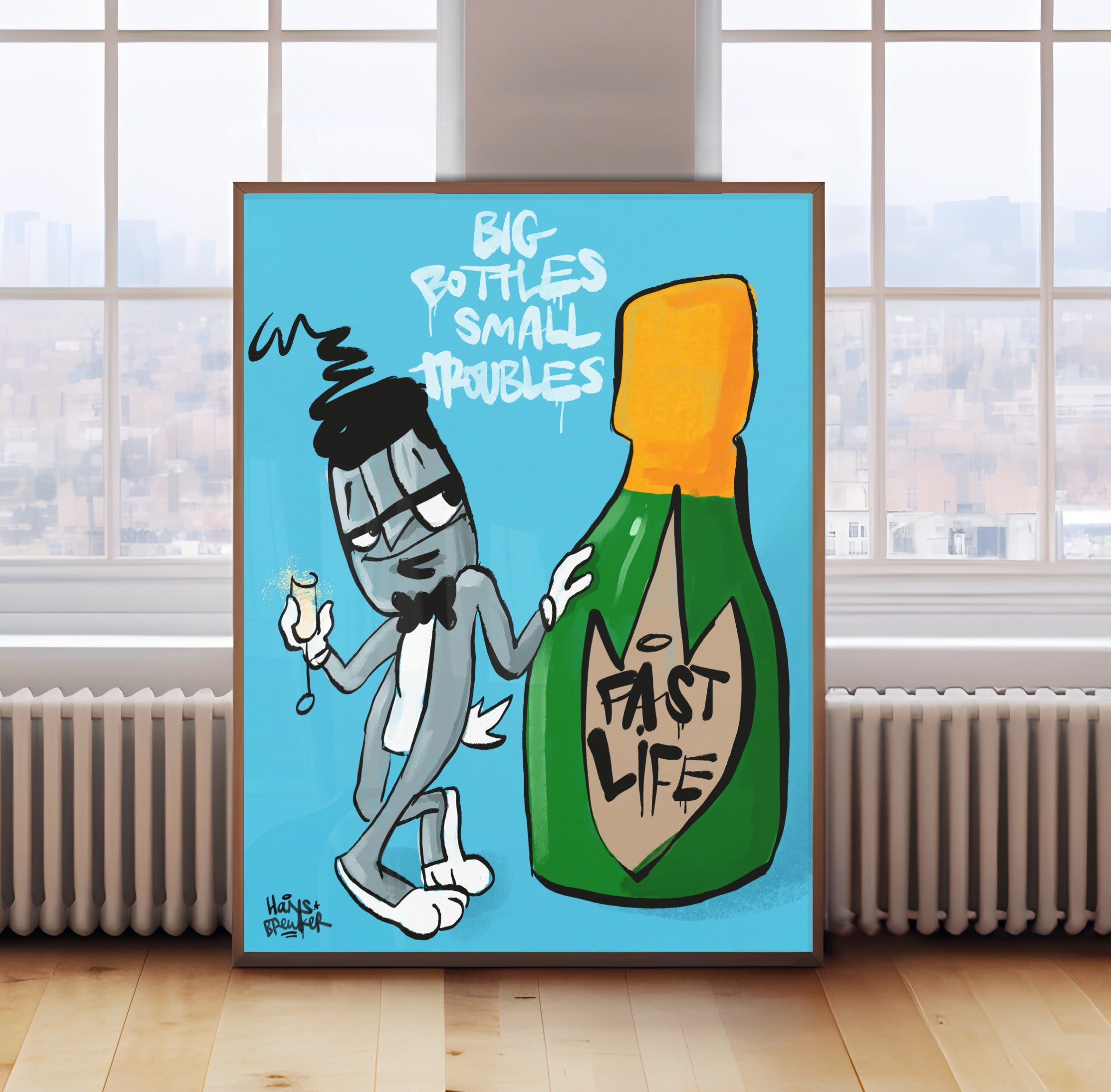 Big bottles small troubles