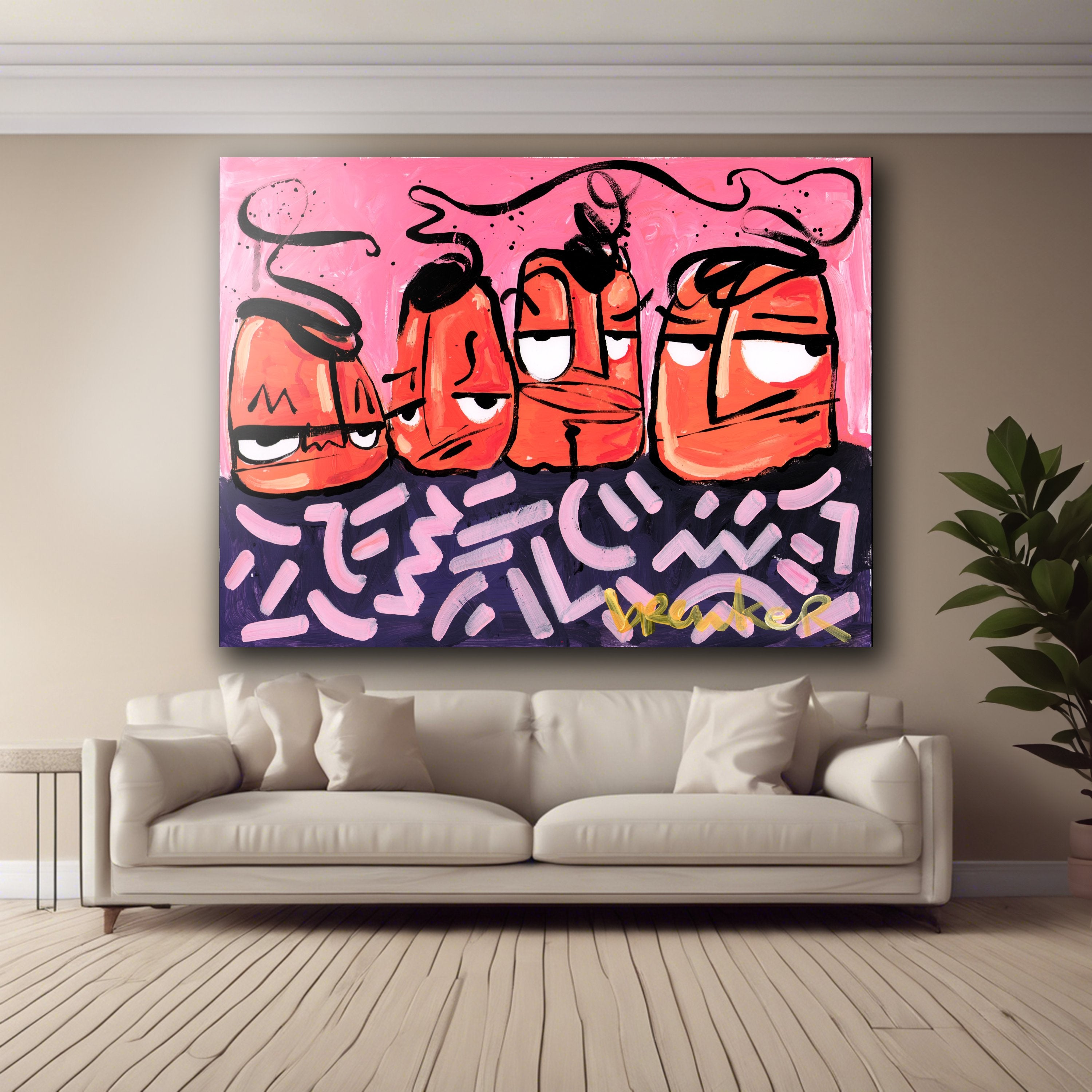 Street Signs (Painting Print