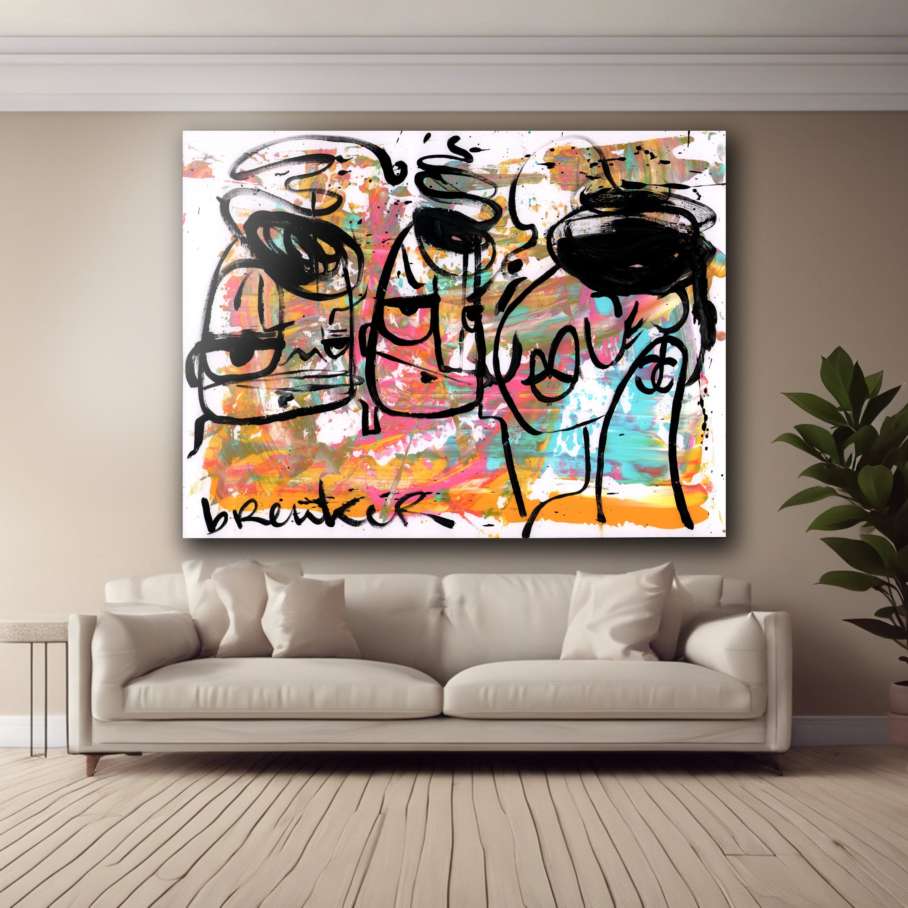 Wild Romantics (Painting Print)