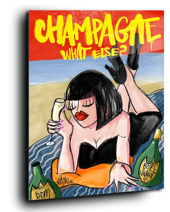 Champagne what else, Pulp Fiction