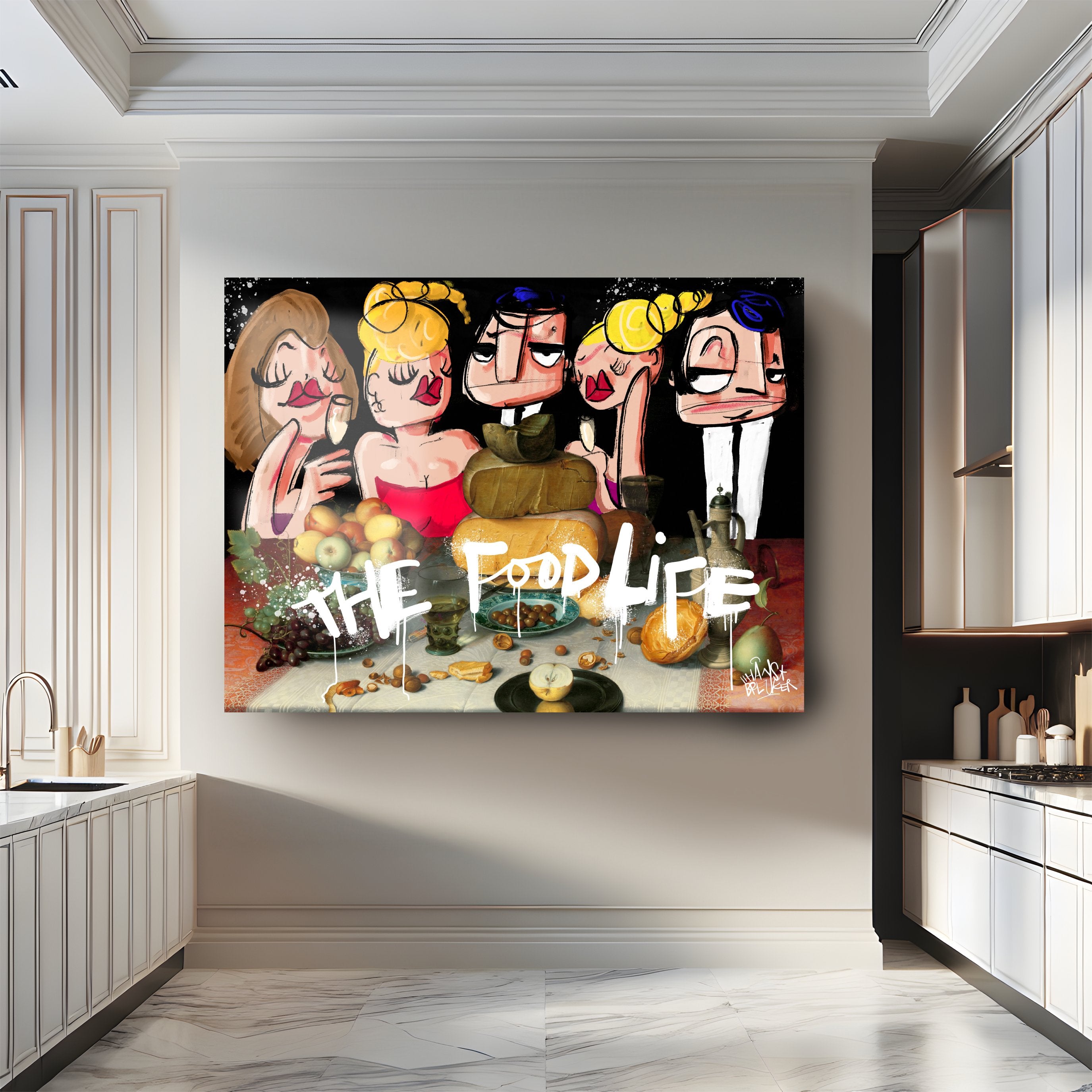 The Food Life 120 x 80 cm