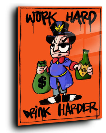 Work hard. Drink harder. Mr Cash.
