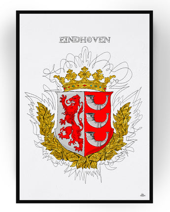 Gepersonaliseerd Stadswapen van Eindhoven poster