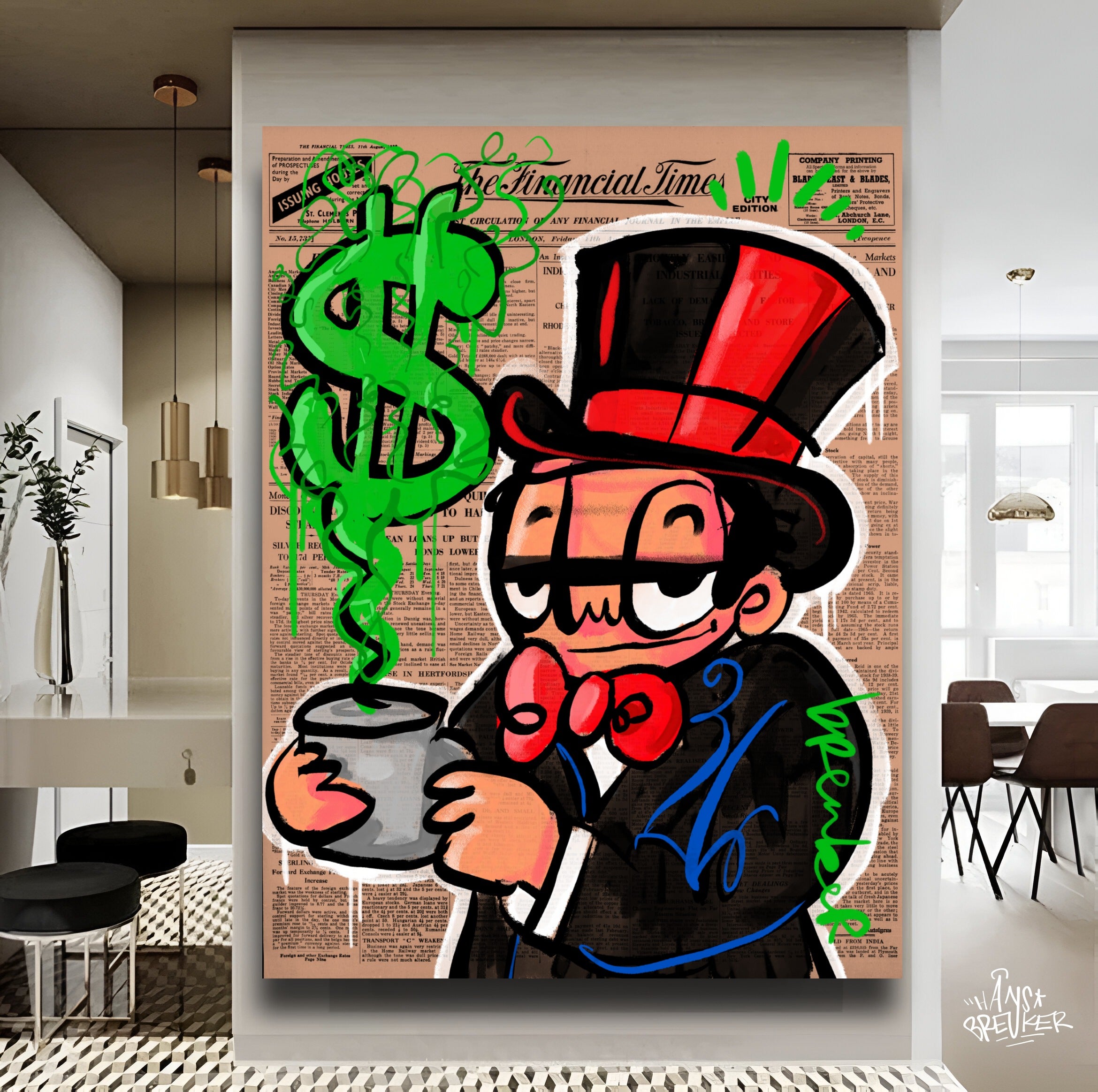 Hot cash in the morning