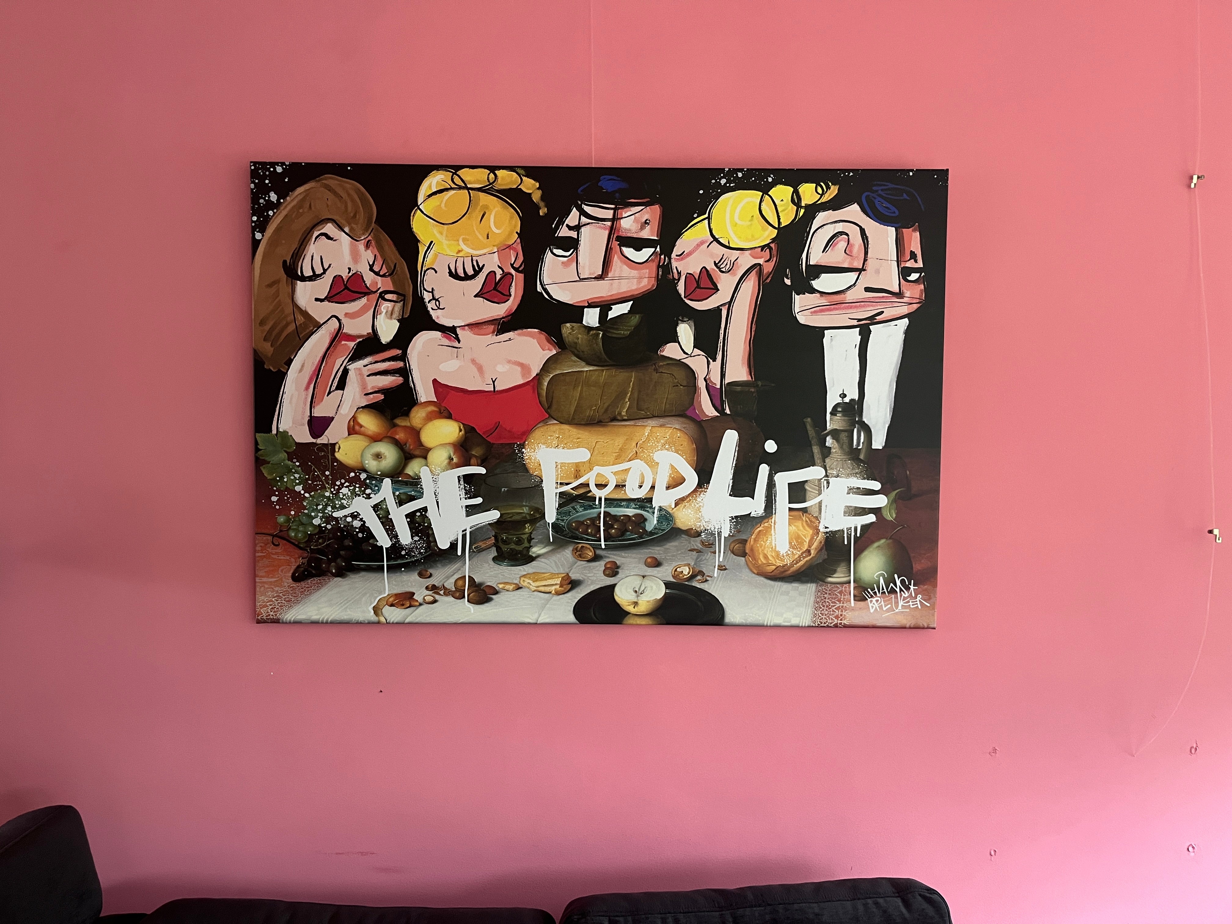 The Food Life 120 x 80 cm