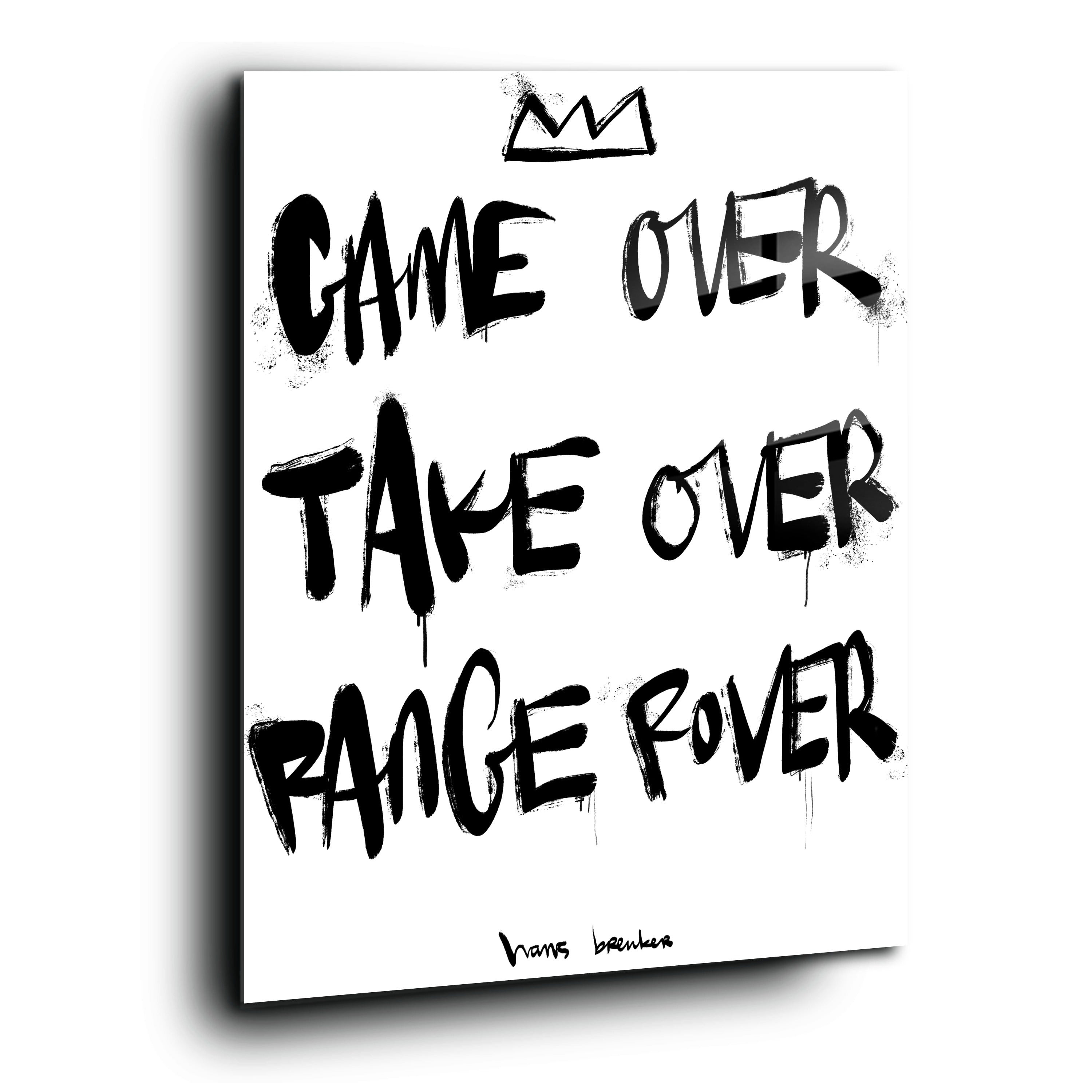 Take Over. Game over. Range Rover