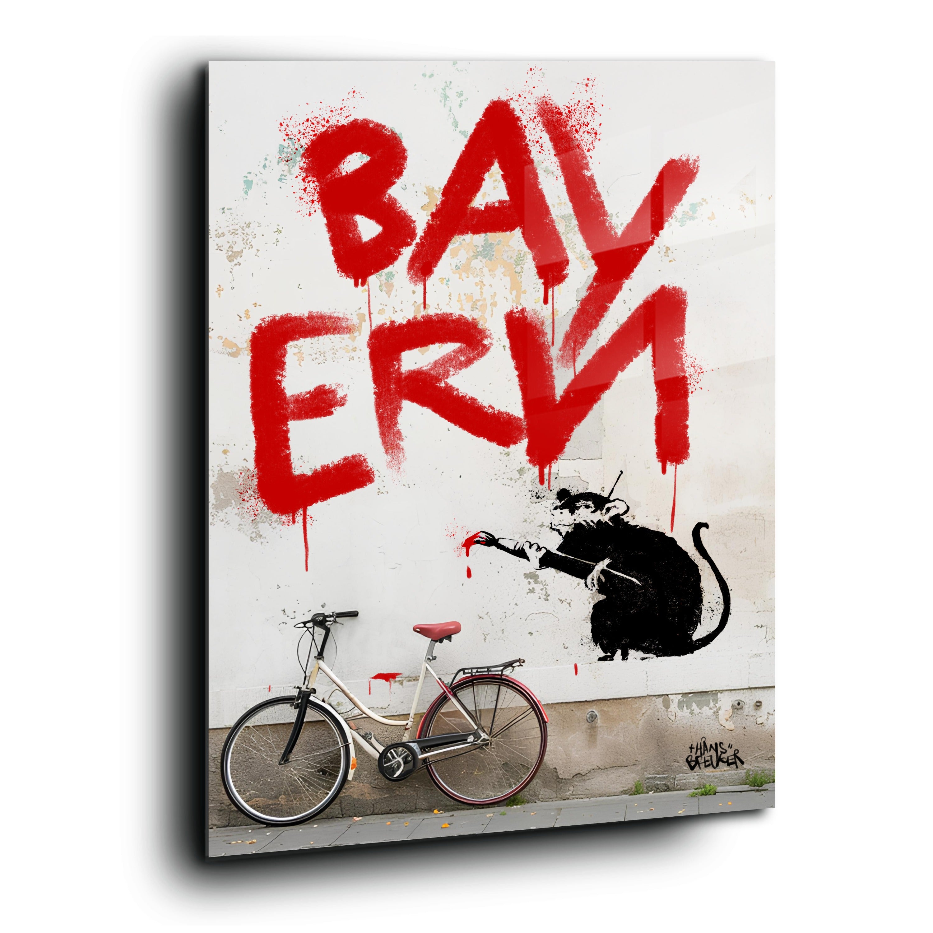 Streetart bayern Banksy