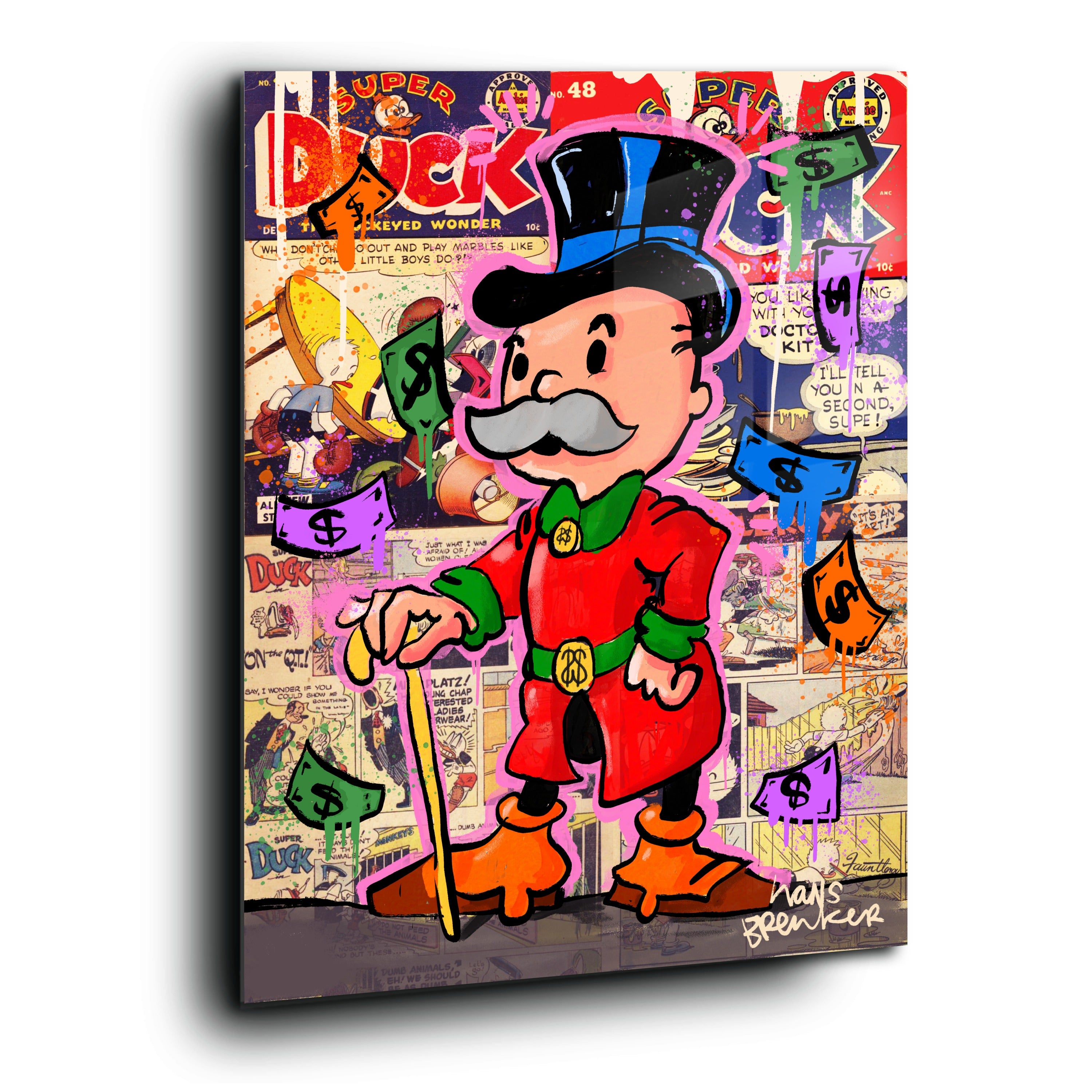 Comic cash Mr Monops