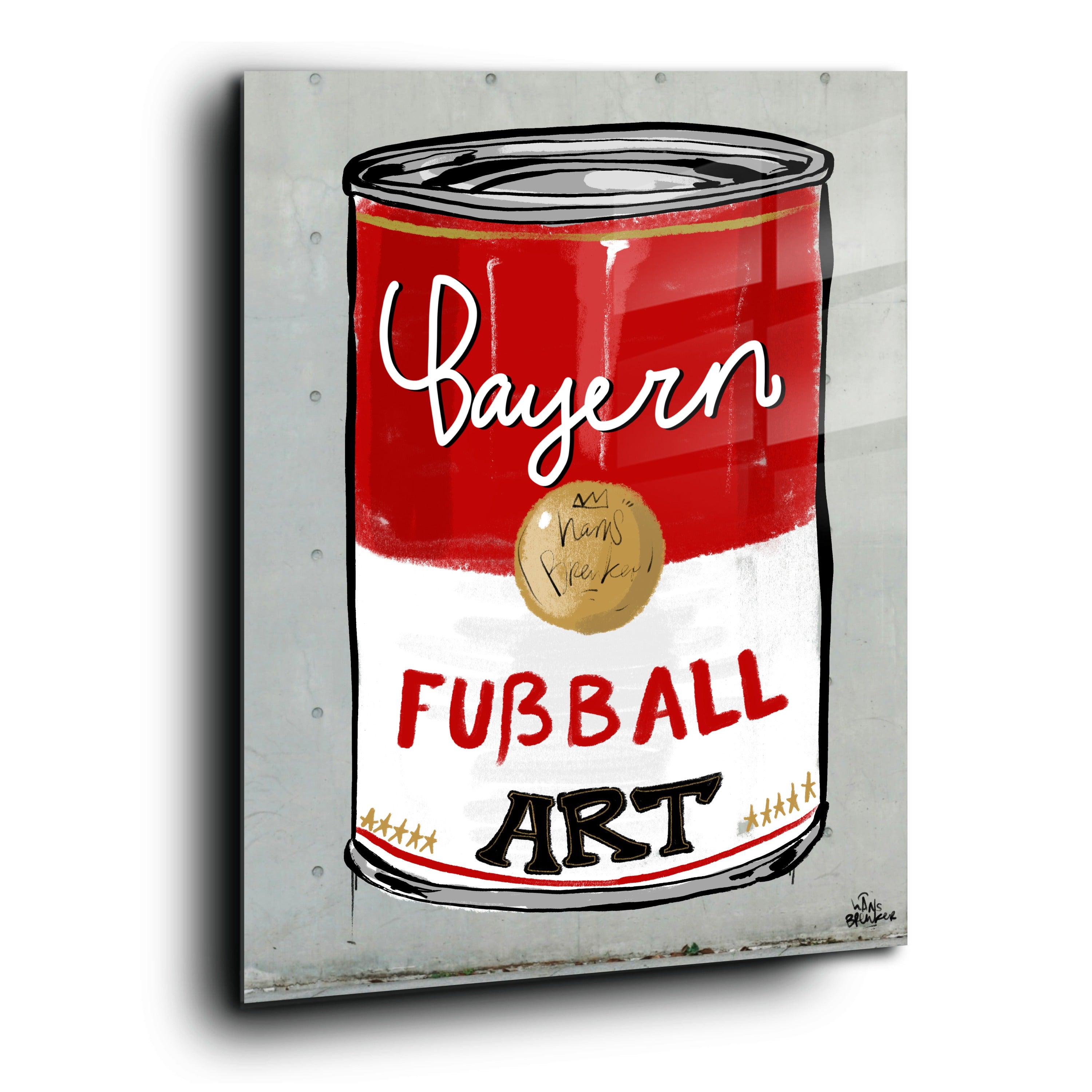 Bayern fuBball pop art