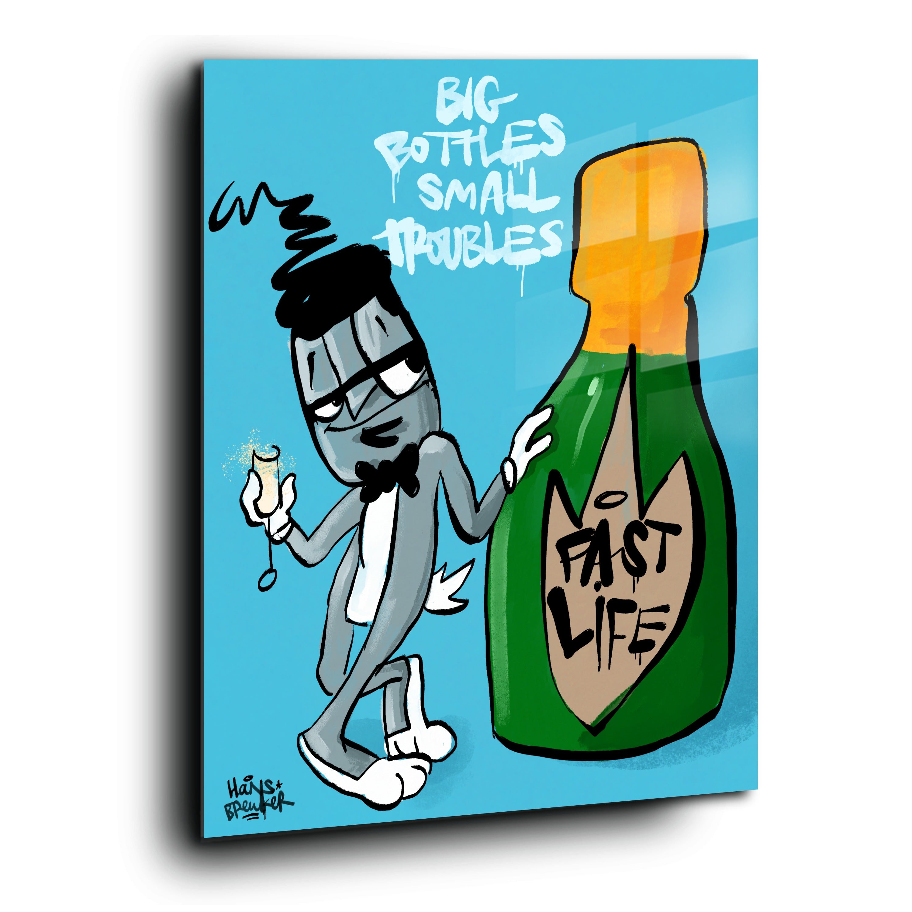Big bottles small troubles
