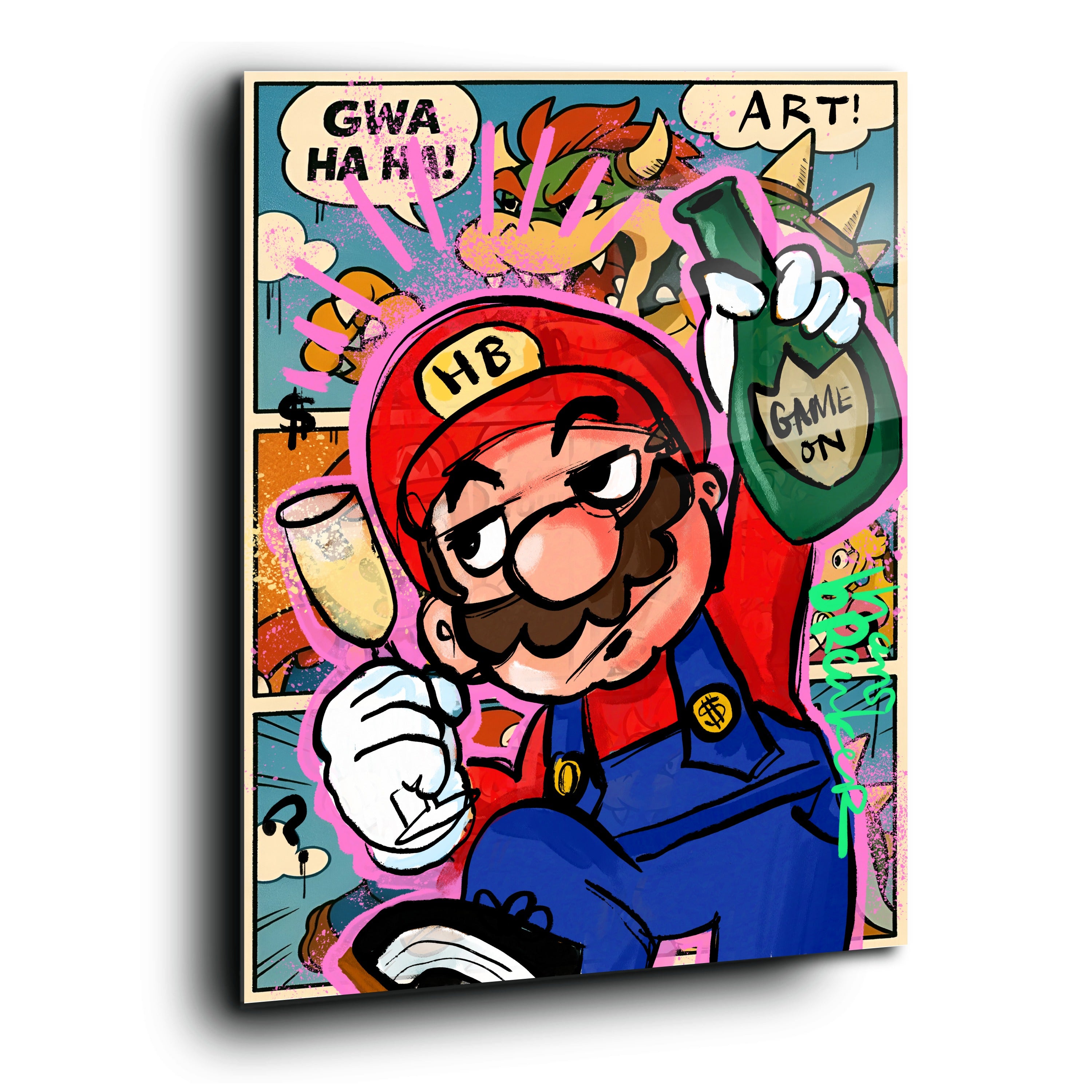 Game on plopper Mario