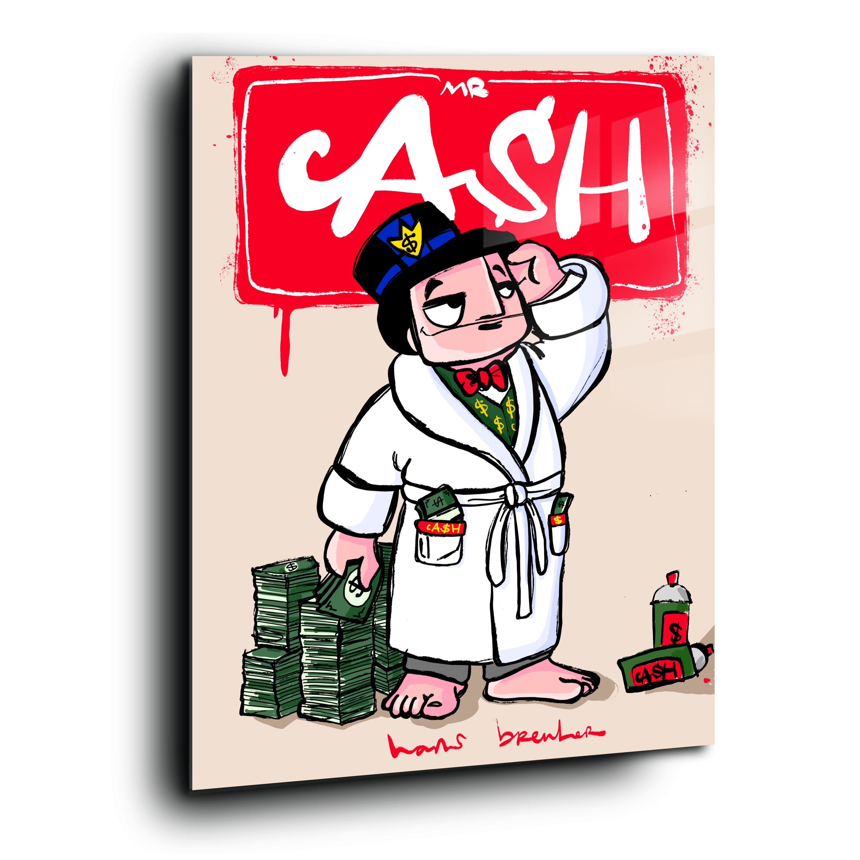 Morning routine. Mr Cash