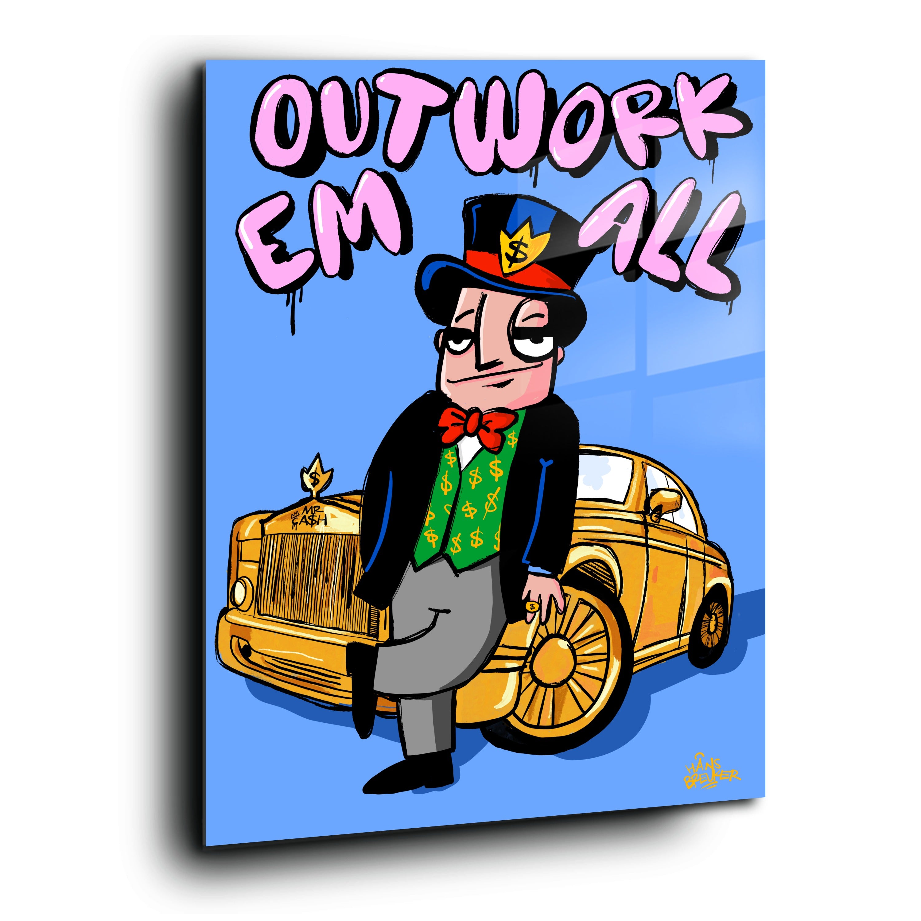 Get rich; Screw the System. Mr Cash