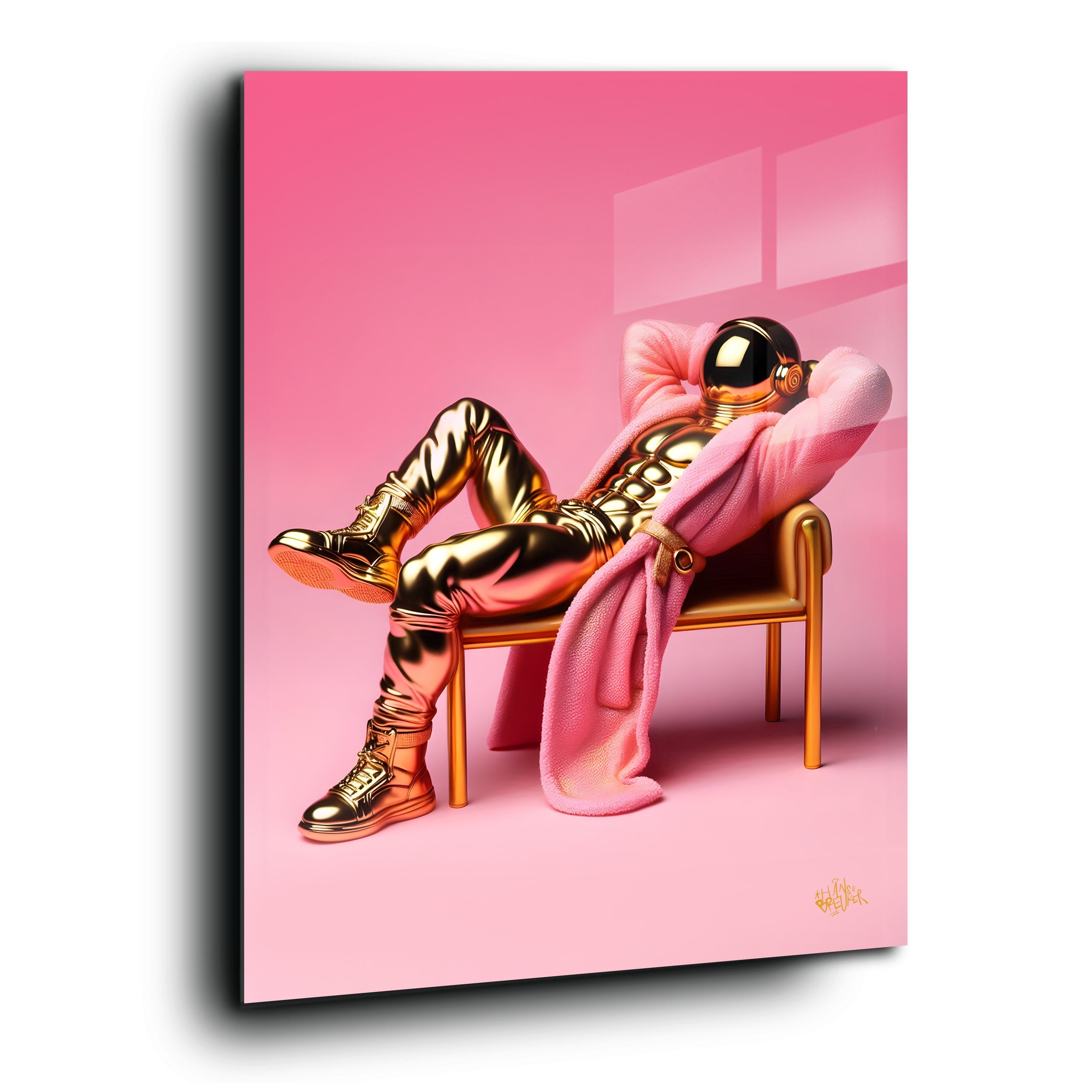 Chilling GOLD in space.