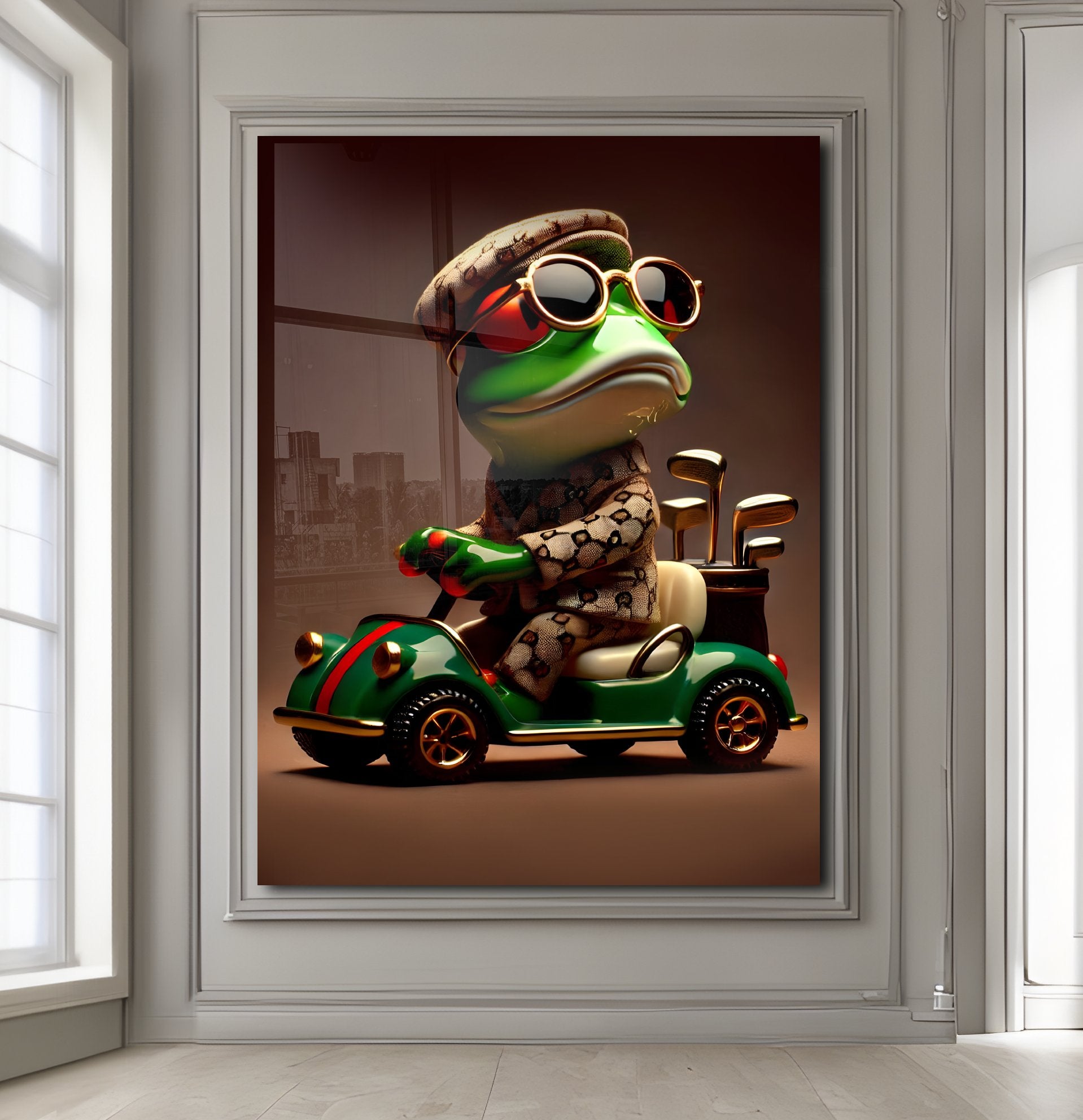 Fast and froggy. Fabulous frog