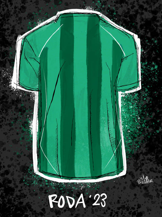Jouw naam op RODA '23 shirt - Hans Breuker