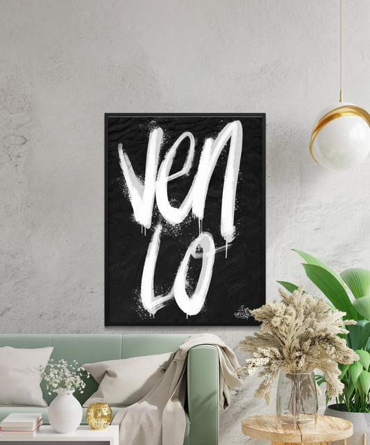 Kalligrafie Poster Venlo - Hans Breuker