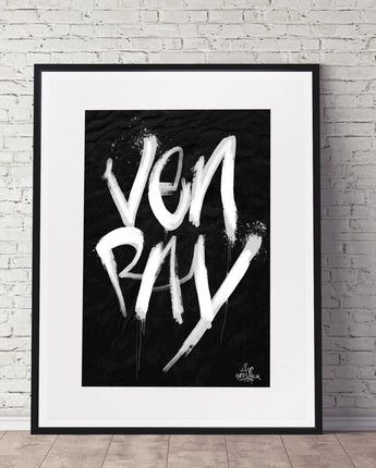 Kalligrafie Poster Venray - Hans Breuker
