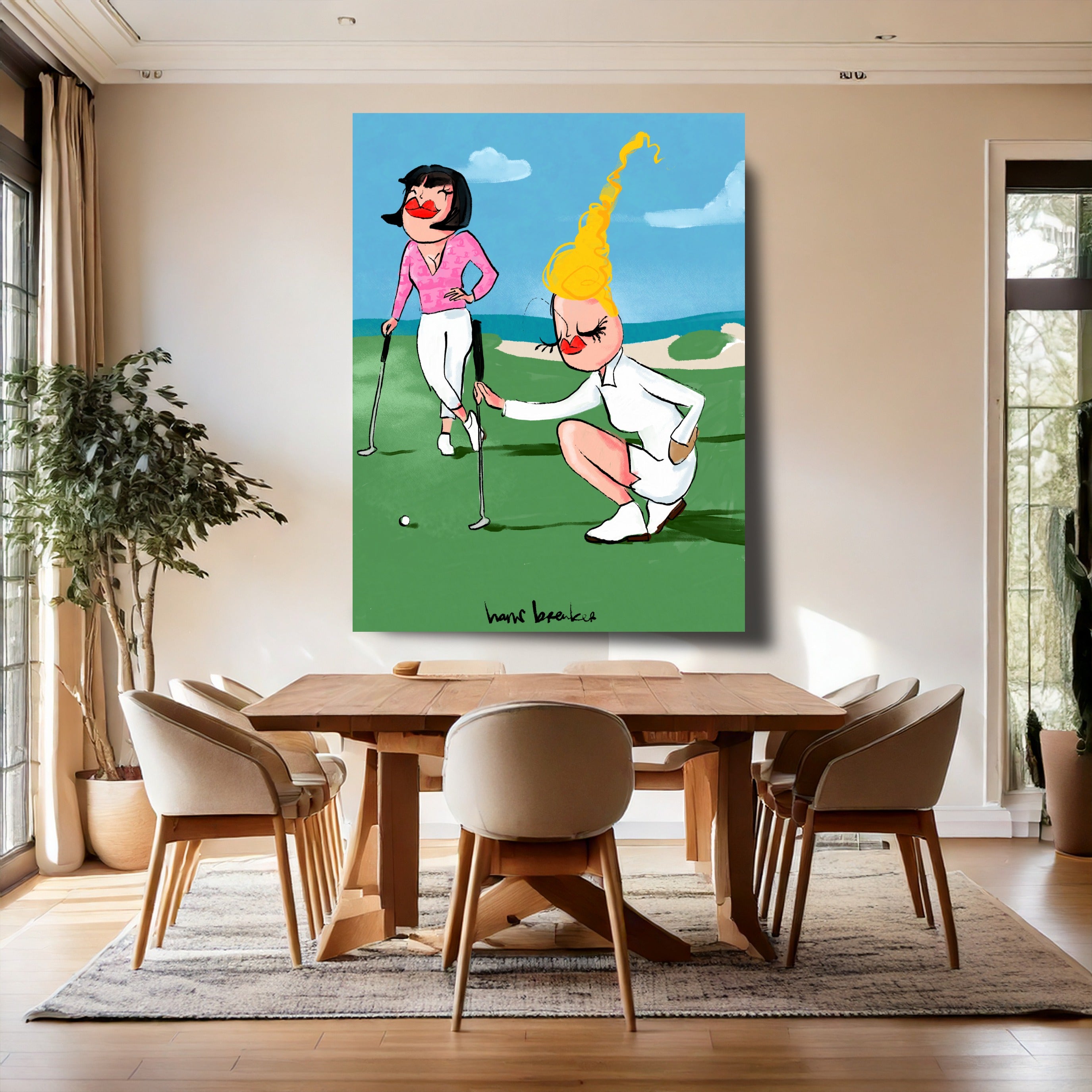 Golf in color
