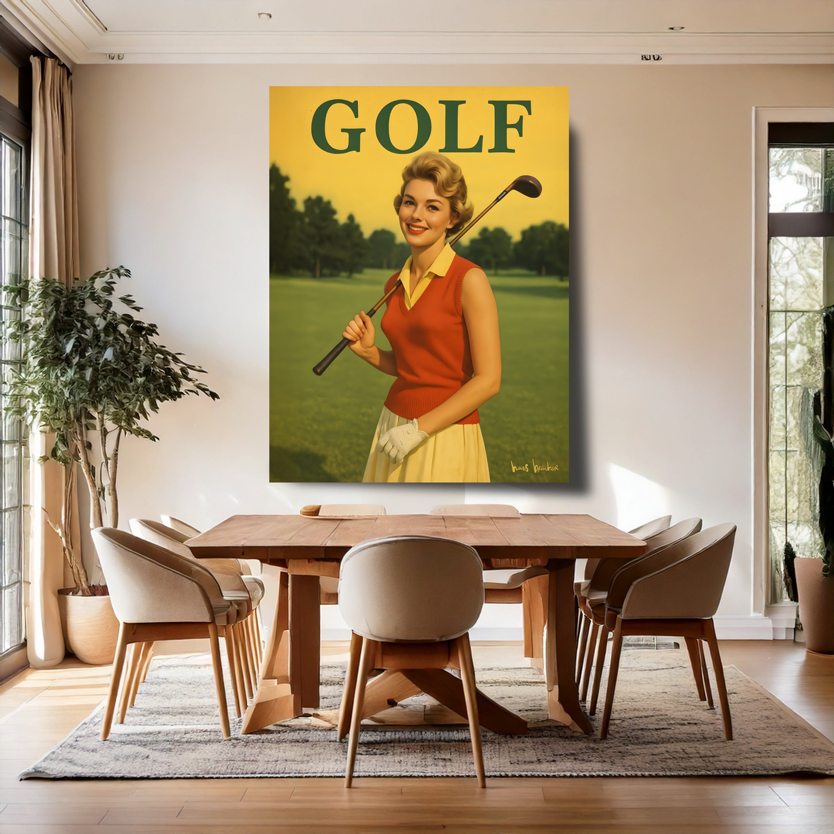 Golf in color