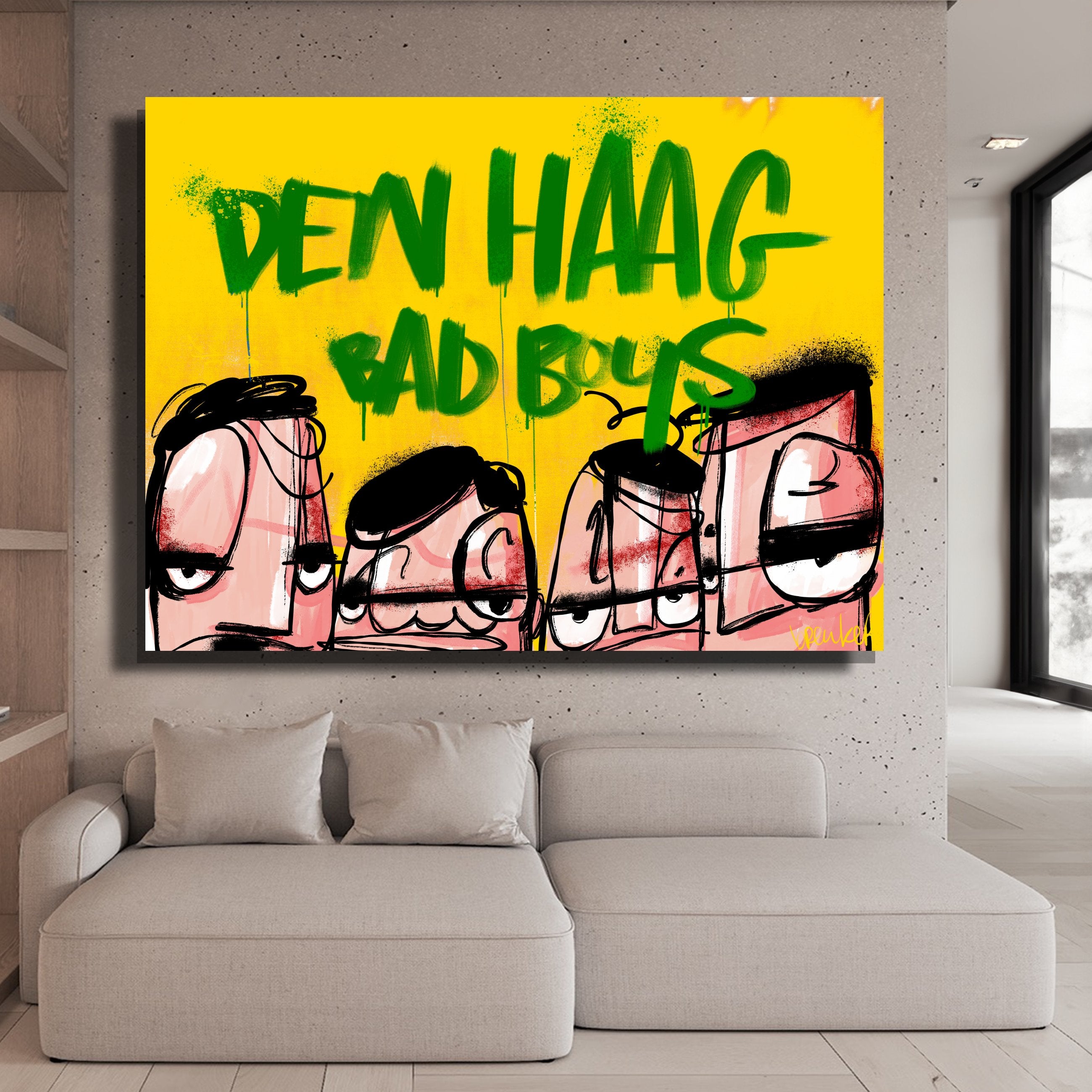 Den Haag Bad Boys kunst