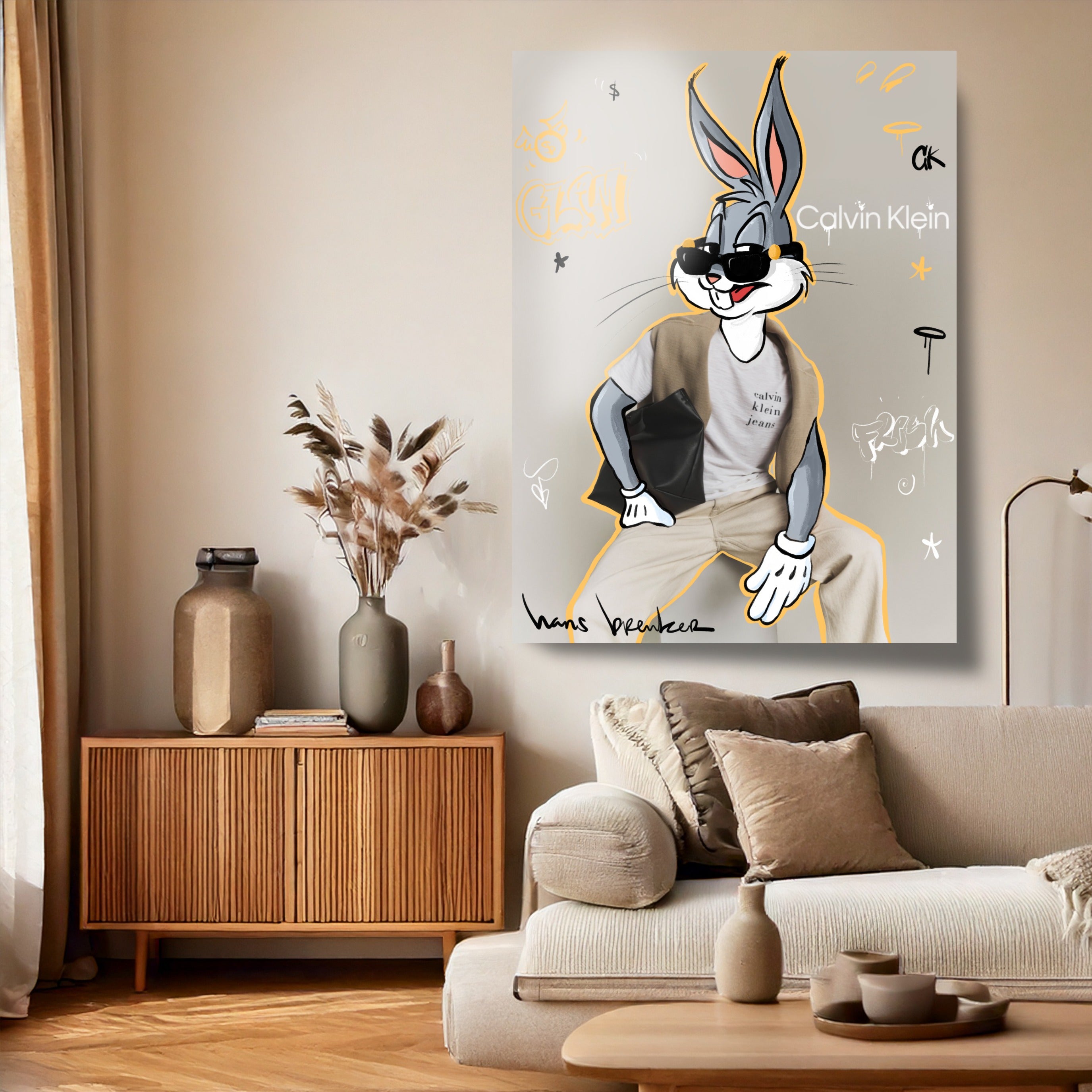 Bugs – Keepin’ It Fresh & Glam (Calvin Klein Pop Art)