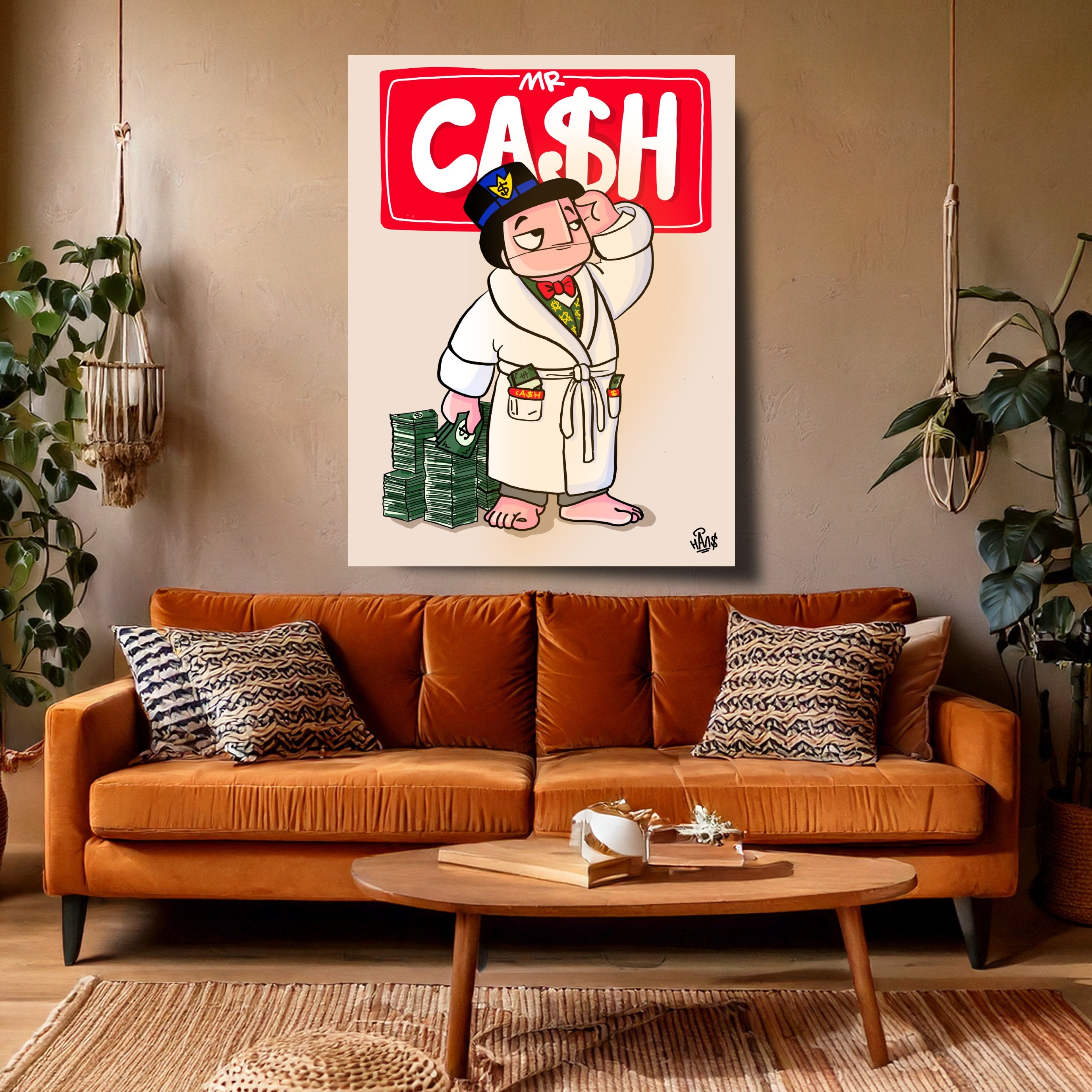 Morning routine. Mr cash