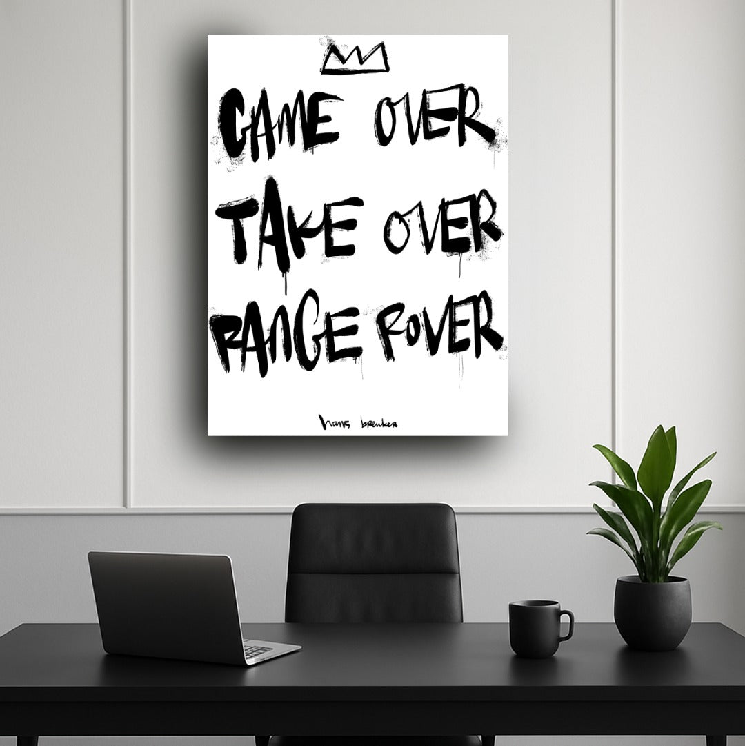 Take Over. Game over. Range Rover