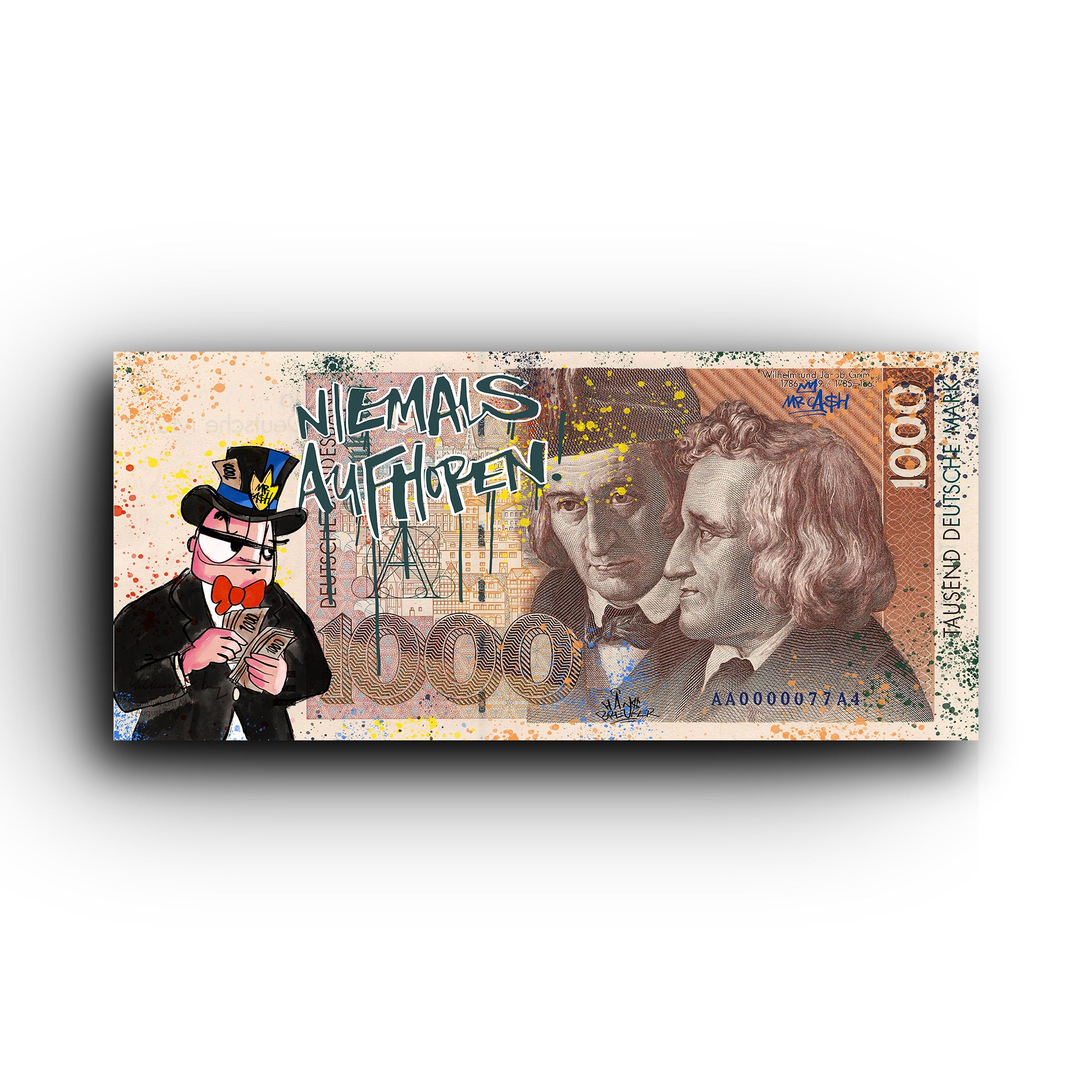 Niemals Aufhoren Duitse Mark. Mr. Cash