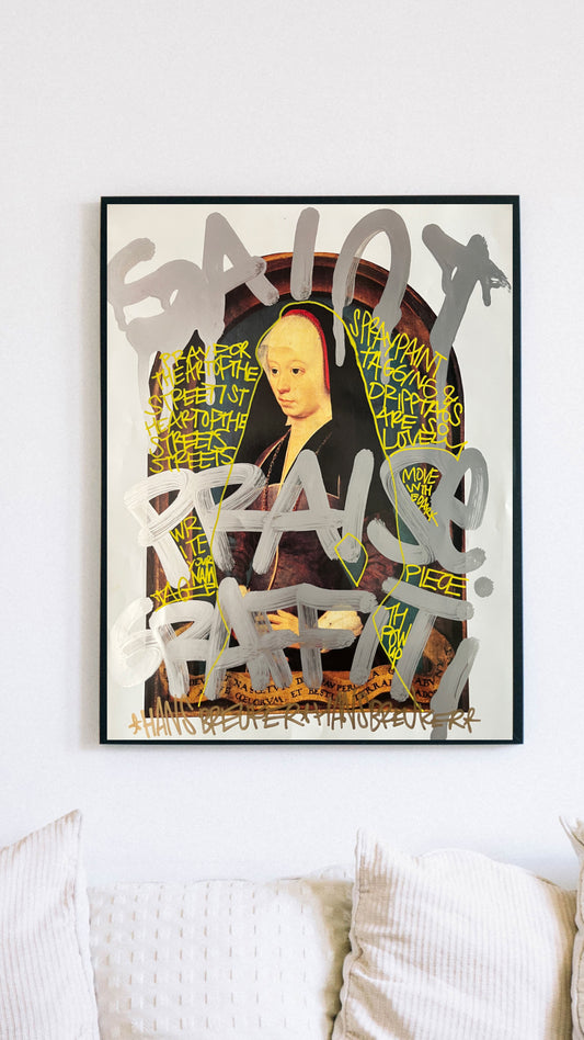 Saint praise graffiti